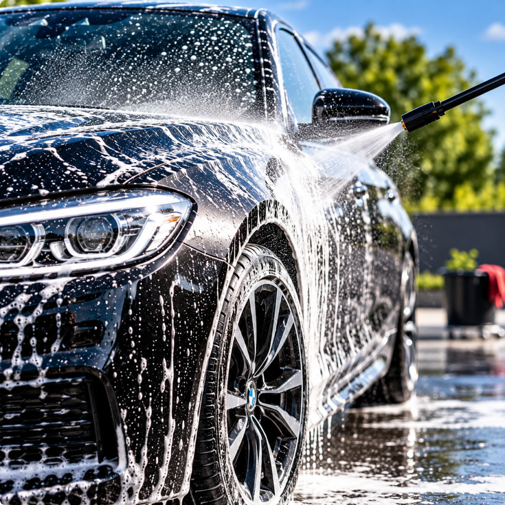 Car exterior valet